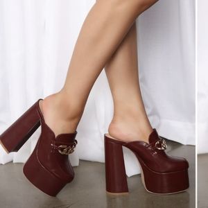 Fashion Nova Platform Loafers